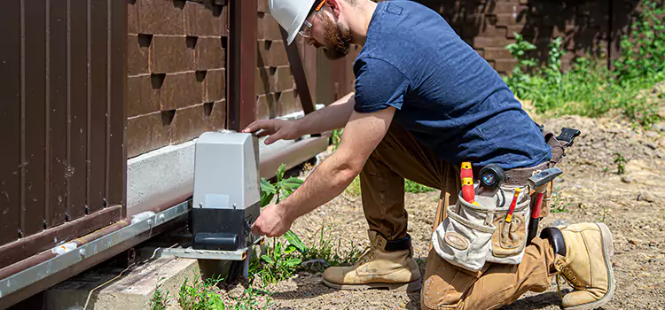 Electric Driveway Gate Installation Waukegan